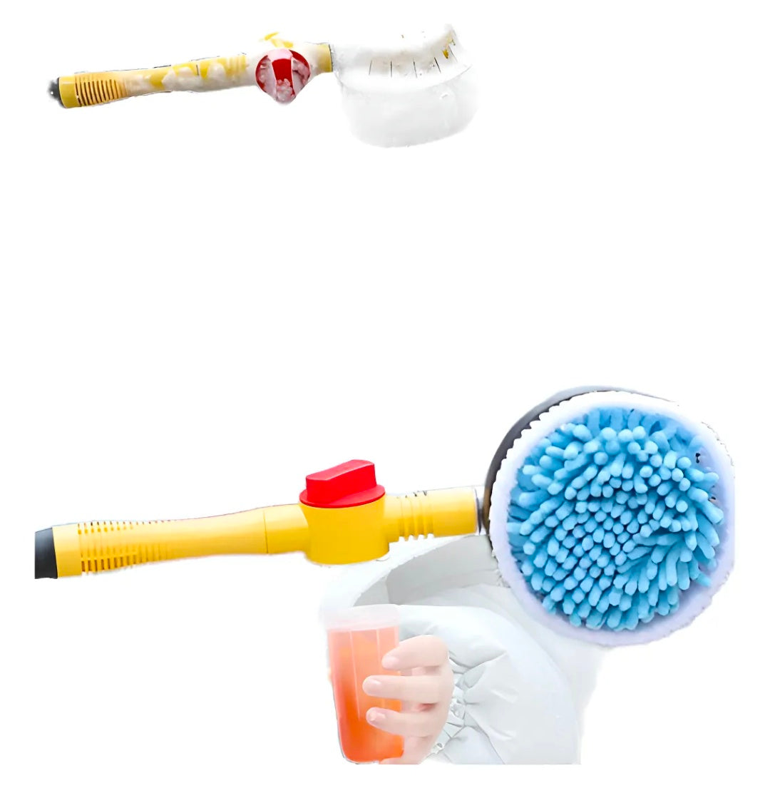 Cepillo de lavado de coches giratorio